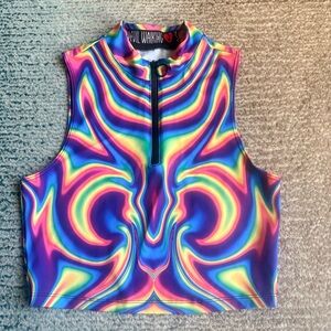 Devil Walking Crop Top